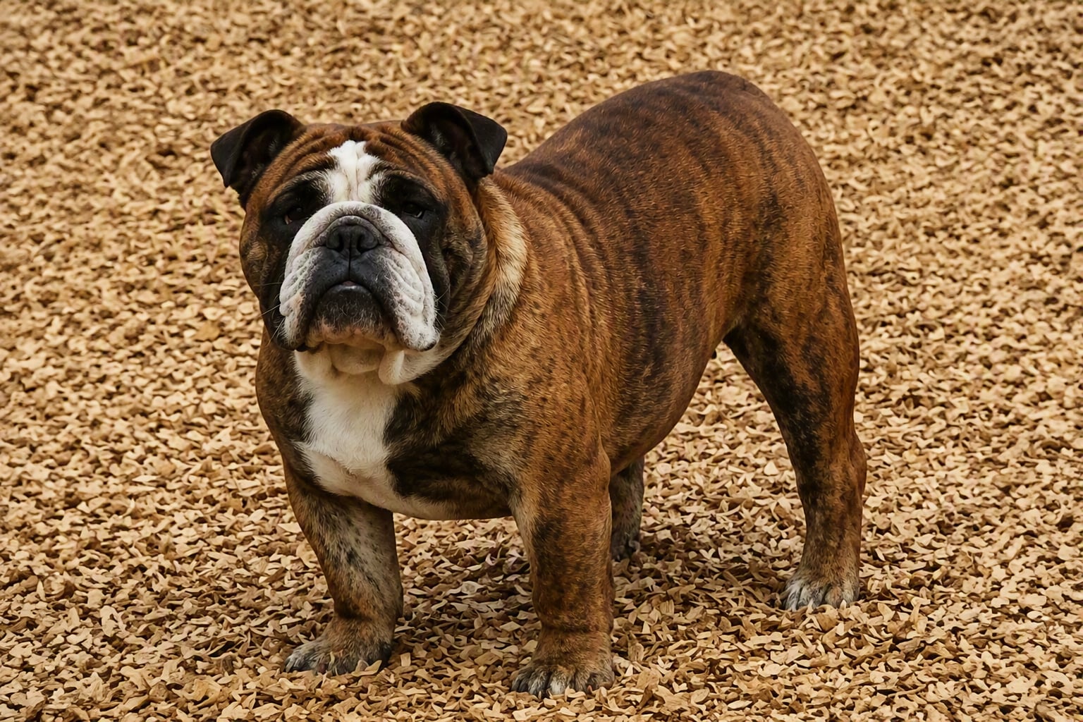 Smooch-A-Bulls Red Ruby Shoes — Ruby, English Bulldog at Smooch-A-Bulls